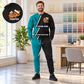 Personalized Painter Diagonal Stripe Sweater + Jogger Combo — dedicated listing hero