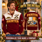 Personalized Painter Finish Perfection Sports Sweatshirt — dedicated listing hero