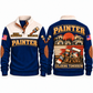 Personalized Painter Coloring Tomorrow Sports Sweatshirt — Navy variant