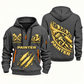 Personalized Painter Craft in Motion Quarter Zip Hoodie — Gray variant