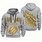 Personalized Painter Craft in Motion Quarter Zip Hoodie — Light Grey variant