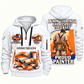 Personalized Painter Respect the Craft Quarter Zip Hoodie — White variant
