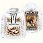 Personalized Painter Skills Remain Quarter Zip Hoodie — White variant
