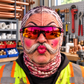 Plumber funny face balaclava - Style 7