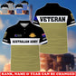 Personalized Australia Soldier/Veteran Camo with Rank, Name and Year T-Shirt All Over Printed - 1775606401