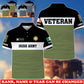 Personalized Ireland Soldier/Veteran Camo with Rank, Name and Year T-Shirt All Over Printed - 1775606401