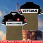 Personalized Swiss Soldier/Veteran Camo with Rank and Name T-Shirt All Over Printed - 1775606401