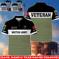Personalized UK Soldier/Veteran Camo with Rank, Name and Year T-Shirt All Over Printed - 1775606401