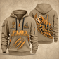 PL83 Pipelayer Operator quarter zip hoodie in Khaki, front and back views, sample YOUR NAME and SINCE 2000 artwork