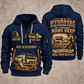 TRUVAC HXX Truck-Mounted Hydrovac quarter zip hoodie in Navy, front and back views, sample YOUR NAME and SINCE 2000 artwork