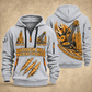 Bauer MC 96 with BC 40 Diaphragm Wall Machine quarter zip hoodie in Light Grey, front and back views, sample YOUR NAME and SINCE 2000 artwork