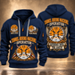 Herrenknecht EPB Shield S-600 Harriet Tunnel Boring Machine quarter zip hoodie in Navy, front and back views, sample YOUR NAME and SINCE 2000 artwork