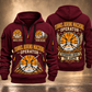 Herrenknecht EPB Shield S-600 Harriet Tunnel Boring Machine quarter zip hoodie in Wine Red, front and back views, sample YOUR NAME and SINCE 2000 artwork