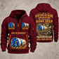 Akkerman SL74P Microtunnelling Machine quarter zip hoodie in Wine Red, front and back views, sample YOUR NAME and SINCE 2000 artwork