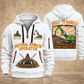 Sennebogen 825 E Material Handler quarter zip hoodie in White, front and back views, sample YOUR NAME and SINCE 2000 artwork