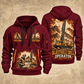 Pit Viper 271 Blasthole Drill Operator quarter zip hoodie in Wine Red, front and back views, sample YOUR NAME and SINCE 2000 artwork