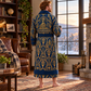 Personalized Railroader Bathrobe - Art Deco Craft lifestyle view
