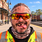 Railroader funny face balaclava - Style 9
