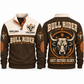 Grit Before Glory personalized bull riding rodeo sports sweatshirt in Brown – RDO04