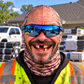 Roofer funny face balaclava - Style 2
