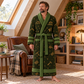 Personalized Roofer Bathrobe - Night Shift lifestyle view