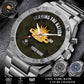 Personalized Australia Soldier/ Veteran With Name And Rank Gentleman Stainless Steel Watch - 1756252804