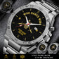 Personalized UK Soldier/ Veteran With Name And Rank Gentleman Stainless Steel Watch - 1756252805