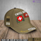 Baseball-Cap mit Camouflage-Muster für Schweizer Soldaten/Veteranen mit Rang, Jahr und Namen – 17236800