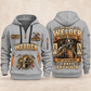Welder Craft and Honor quarter-zip hoodie in Light Grey, front and back, YOUR NAME and SINCE 2005 artwork