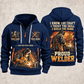 Welder Workshop Trailblazer quarter-zip hoodie in Navy, front and back, YOUR NAME and SINCE 2005 artwork