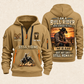 Bull Riding Bull Riding Still Got The Grit Quarter-Zip Hoodie with Name and Year - BR17667936 quarter-zip hoodie in Khaki, front and back, Your name and since 2005 artwork