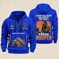 Roofer Respect the Craft quarter-zip hoodie in Blue, front and back, Your name and since 2005 artwork
