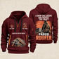 Roofer Respect the Craft quarter-zip hoodie in Wine Red, front and back, Your name and since 2005 artwork
