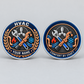 Silver HVAC legacy-laurel coin front and reverse with service tools and fan artwork