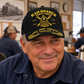 Personalized Railroader Proud Career Baseball Cap - black-gold lifestyle hero