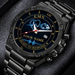 Personalized EMS Stainless Steel Watch - Heritage Dial - Black