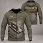 Personalized Concrete Finisher Hoodie - Crew Silhouette - Zip Hoodie