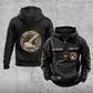 Crane Operator Vintage Hoodie - Growth Ring Club — Black; faithful original Vintage Hoodie front and back artwork; CUSTOM NAME and SINCE 2000 on front chest.