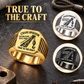 Crane Operator True to the Craft Signet Ring – Hero with CUSTOM NAME and SINCE 2000