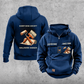Wallpaper Hanger Vintage Hoodie - Sharp Edge Society — Dark Blue; faithful original Vintage Hoodie front and back artwork; CUSTOM NAME and SINCE 2000 on front chest.
