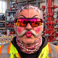 Sprinkler Fitter funny face balaclava - Style 7