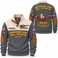 DD311 Underground Jumbo Drill Operator Sports Sweatshirt in Grey, front and back views, sample YOUR NAME and SINCE 2000 personalization