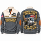T2 4x2 Terminal Tractor Operator Sports Sweatshirt in Grey, front and back views, sample YOUR NAME and SINCE 2000 personalization