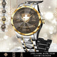 Personalized Swiss Soldier/Veteran with Name, Year and Rank Diamond-Cut Bezel Watch - 17649792