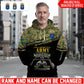 Personalized Sweden Soldier/Veteran Camo with Name and Rank Hoodie Sweater All Over Printed - 1761350403