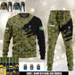Svenskt kamouflage Sweater + Jogger – Anpassat med Namn & Rang - 17474400