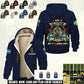 Personalized Sweden Soldier/ Veteran With Name And Rank Hoodie Zip Velvet Coat - 17552160