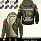 Personalized Swiss Soldier/ Veteran With Name And Rank Hoodie Zip Velvet Coat - 17551296