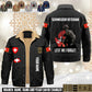 Personalized Swiss Soldier/ Veteran With Name And Rank Cargo Fleece Jacket - 17635968