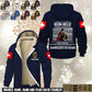 Personalized Swiss Soldier/ Veteran With Name And Rank Hoodie Zip Velvet Coat - 17559936